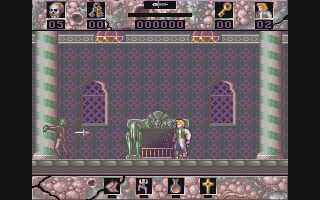 Horror Zombies from the Crypt atari screenshot