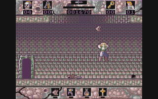 Horror Zombies from the Crypt atari screenshot