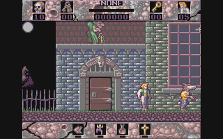 Horror Zombies from the Crypt atari screenshot