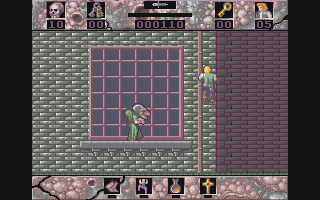 Horror Zombies from the Crypt atari screenshot