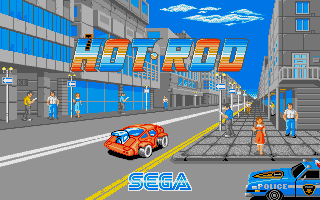 Hot Rod atari screenshot