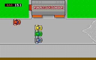 Hot Rod atari screenshot