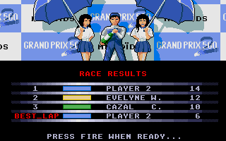 Hot Rubber atari screenshot