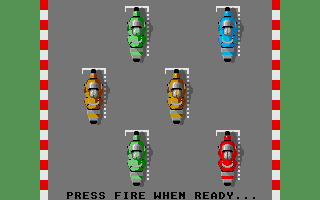 Hot Rubber atari screenshot