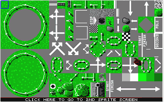 Hot Wheels atari screenshot