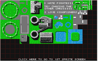 Hot Wheels atari screenshot