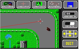 Hot Wheels atari screenshot