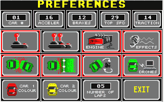 Hot Wheels atari screenshot