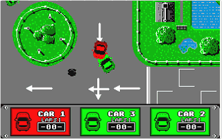 Hot Wheels atari screenshot