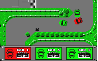 Hot Wheels atari screenshot