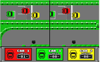 Hot Wheels atari screenshot