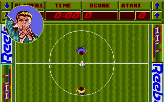 Hotball atari screenshot