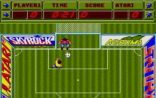 Hotball atari screenshot