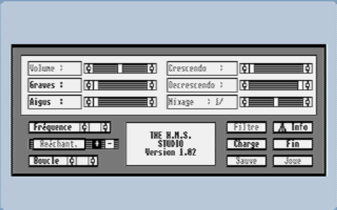 House Music System atari screenshot