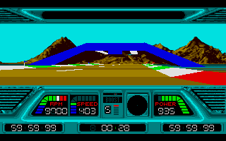 Hover Sprint atari screenshot