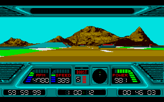 Hover Sprint atari screenshot