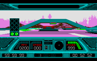 Hover Sprint atari screenshot