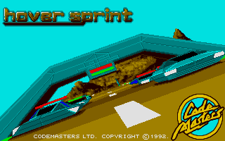 Hover Sprint atari screenshot