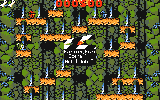 Huckleberry Hound in Hollywood Capers atari screenshot
