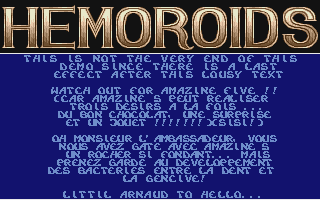 Humeur Vitrée atari screenshot
