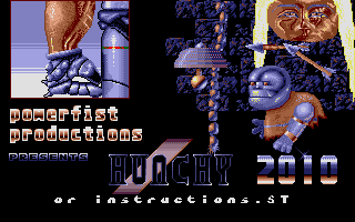 Hunchy 2010 atari screenshot