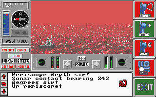 Hunt for Red October (The) atari screenshot