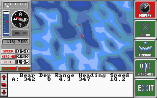 Hunt for Red October (The) atari screenshot