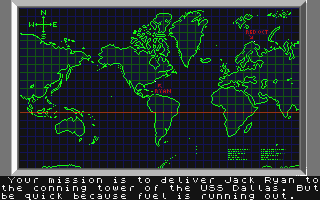Hunt for Red October (The) atari screenshot