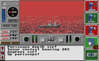 Hunt for Red October (The) atari screenshot