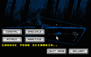 Hunter Killer atari screenshot