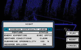 Hunter Killer atari screenshot