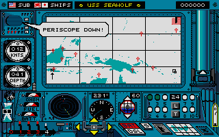 Hunter Killer atari screenshot