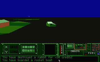 Hunter atari screenshot