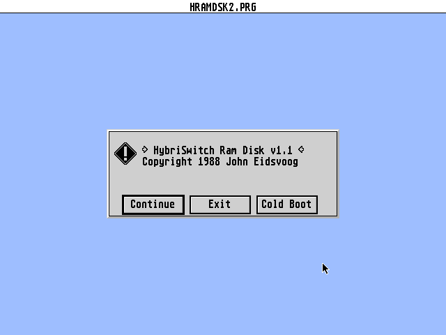 HybriSwitch RAM Disk — screenshot 1