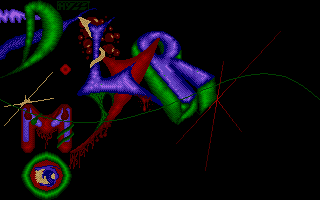 Hylst D'lyr D'mo Revisited atari screenshot