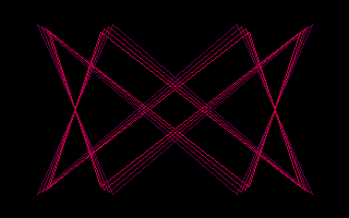 Hylst Vector Demo atari screenshot