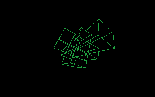 Hylst Vector Demo atari screenshot