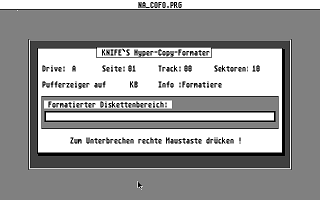 Hyper-Copy-Formater atari screenshot