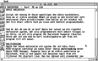 Hyperbok om MIDI atari screenshot