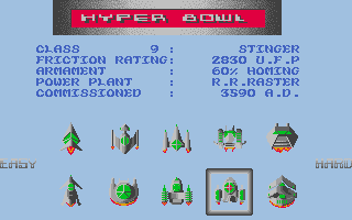 Hyperbowl atari screenshot