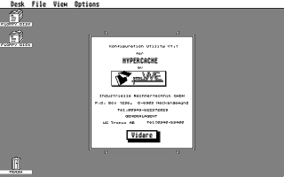 HyperCache ST Plus atari screenshot