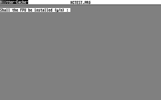 HyperCache ST Plus atari screenshot