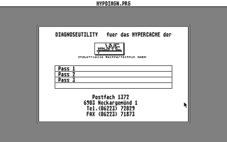 HyperCache ST Plus atari screenshot