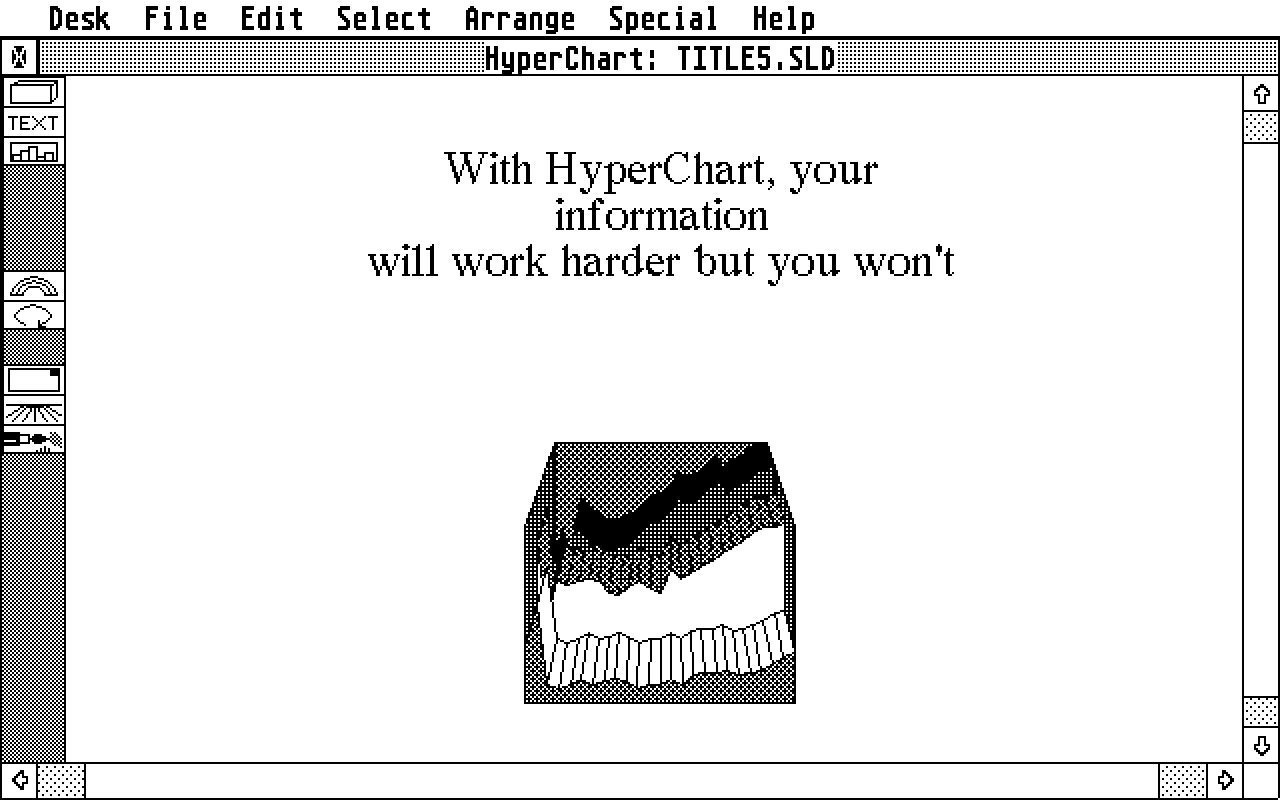 HyperChart atari screenshot