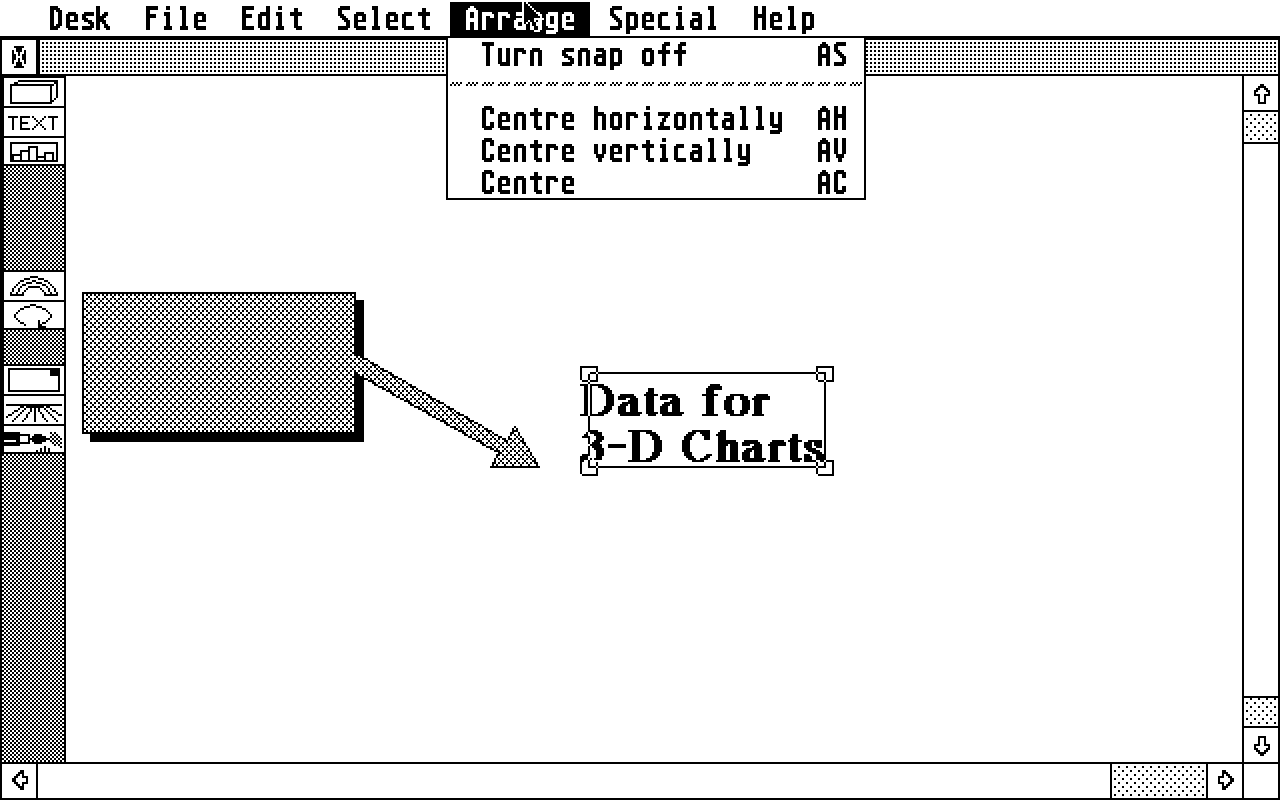 HyperChart atari screenshot