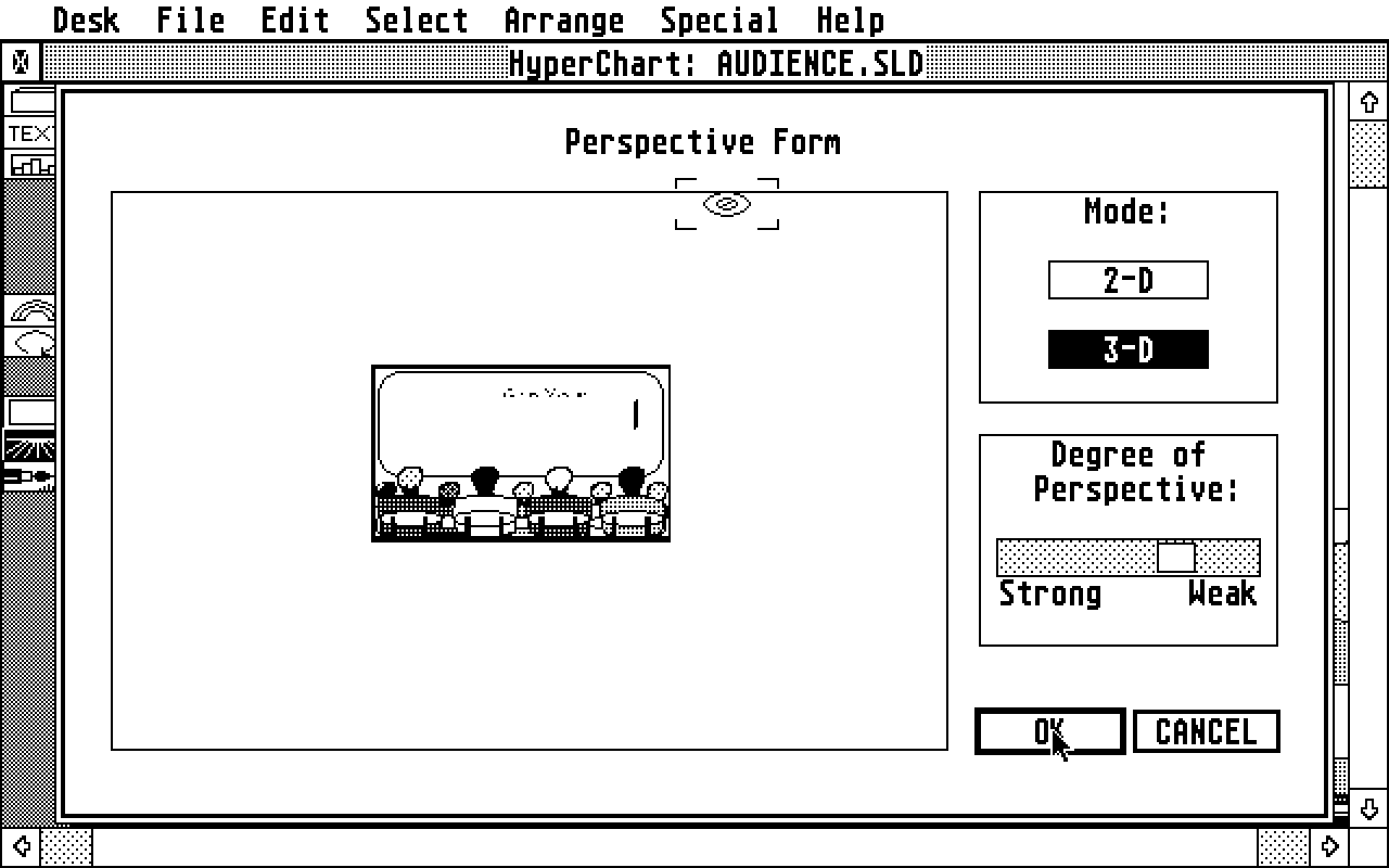 HyperChart atari screenshot