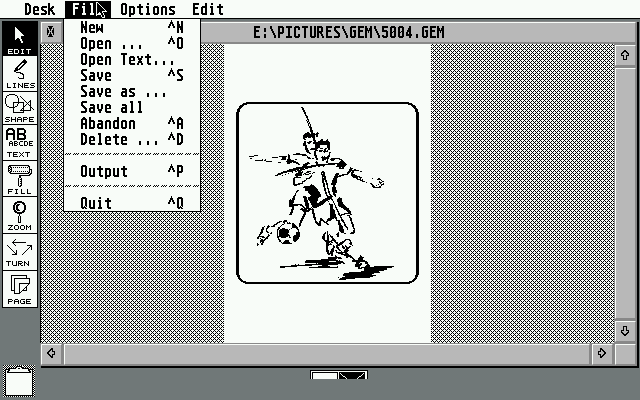 HyperDraw atari screenshot