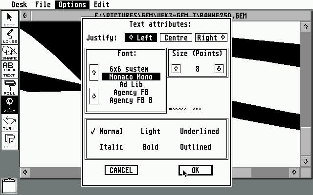 HyperDraw atari screenshot