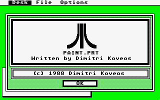 HyperPaint atari screenshot