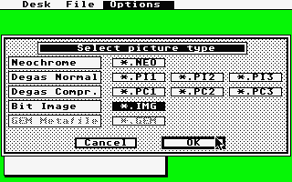 HyperPaint atari screenshot
